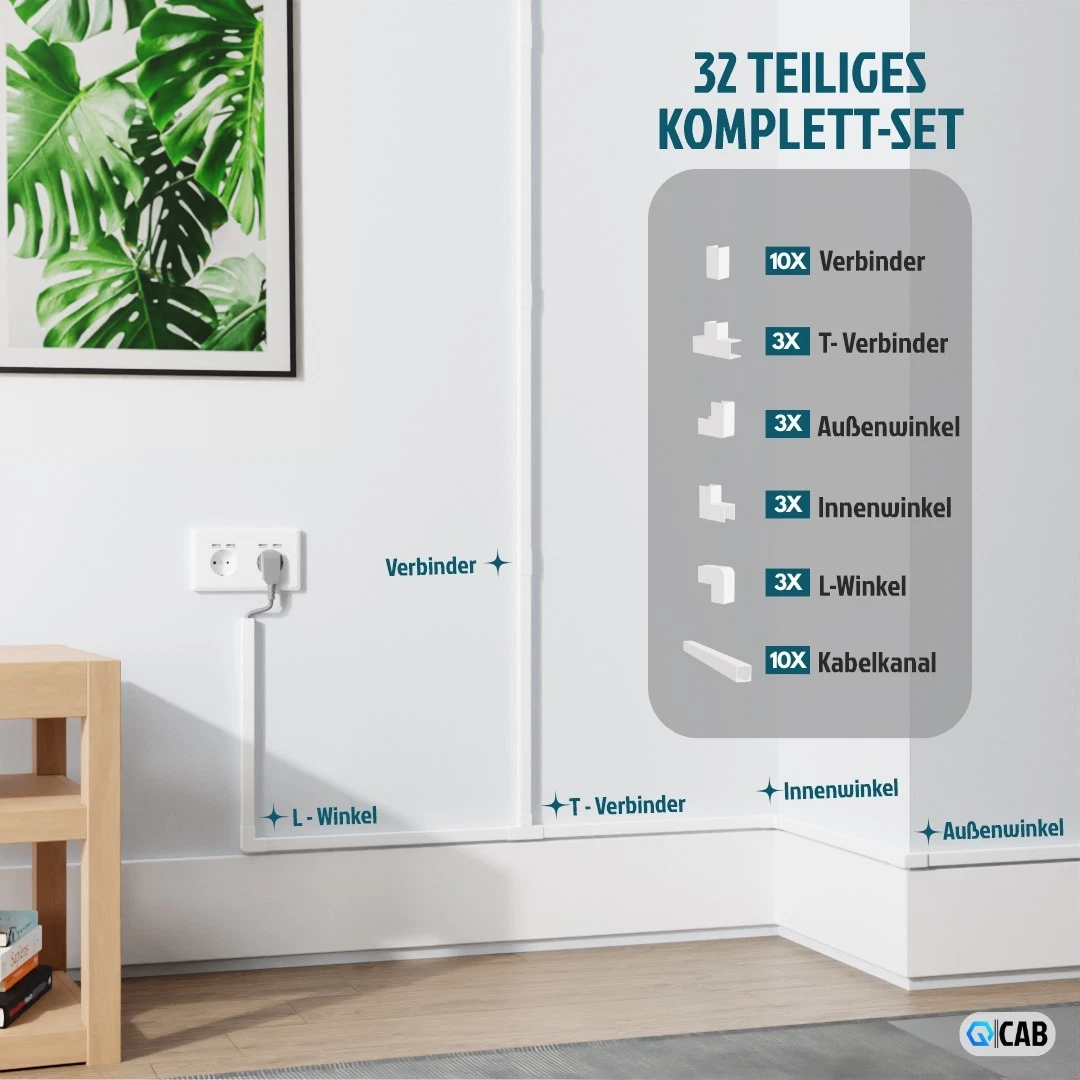 Verbindungsstücke 22-teilig – weitere Ansicht