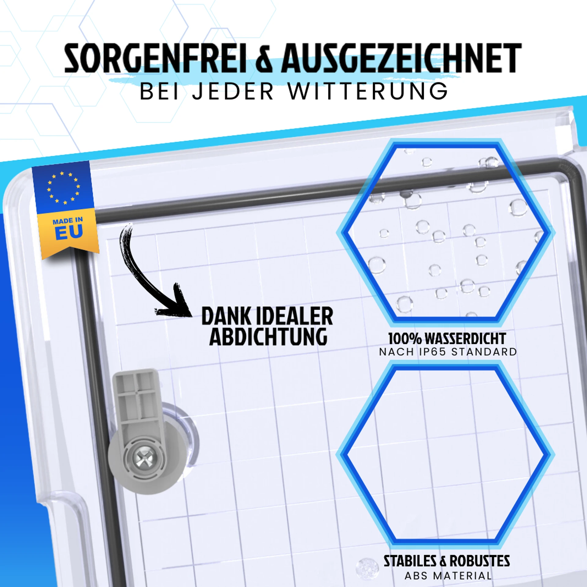 Verteilerkasten transparent – weitere Ansicht