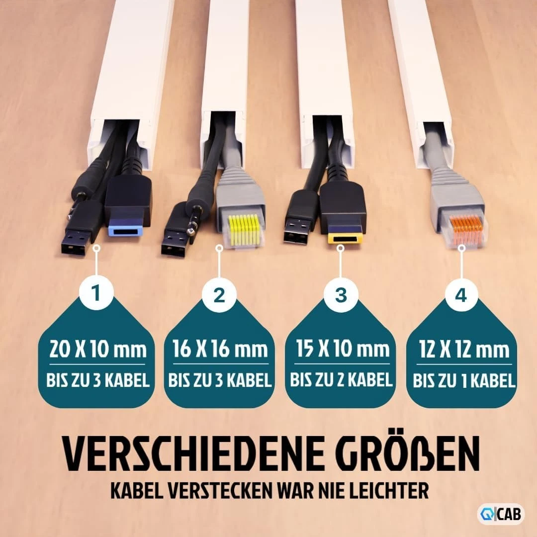 Kabelkanal 10 m – weitere Ansicht